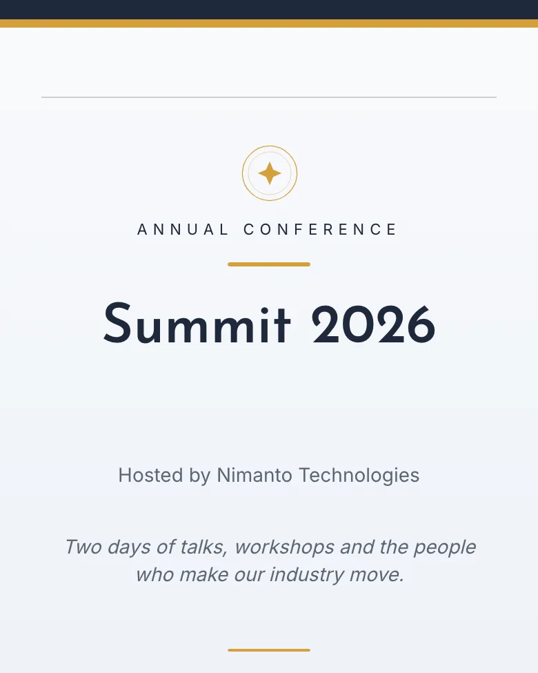 Summit 2026 invitation design